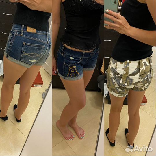 Джинсовые шорты AbercombieFitch, Sunday, 42-44