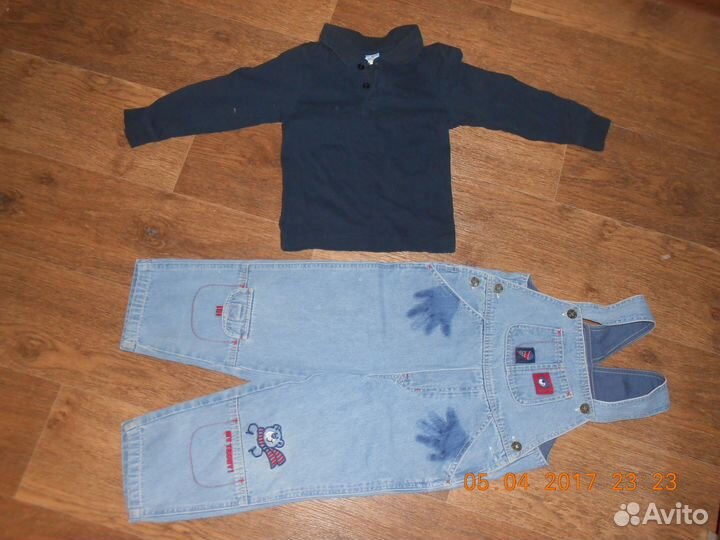 Полукомбинезон и кофта