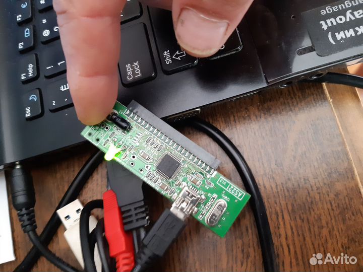 Внешний бокс USB для hdd 2.5 IDE б/у