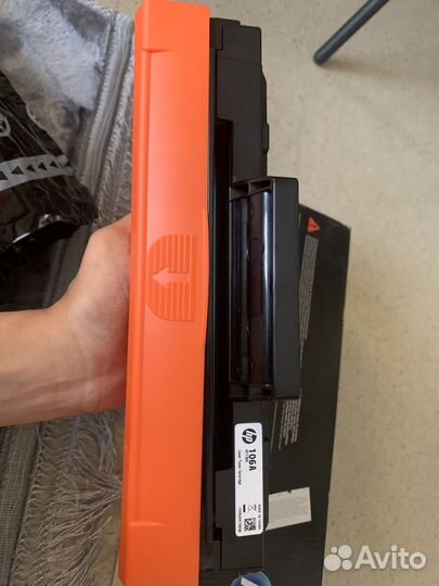 Картридж 106А, черный, для лазерного принтера W11