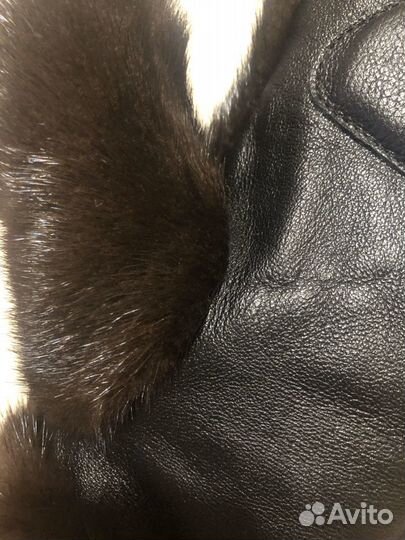 Варежки норковые / кошачьи лапки