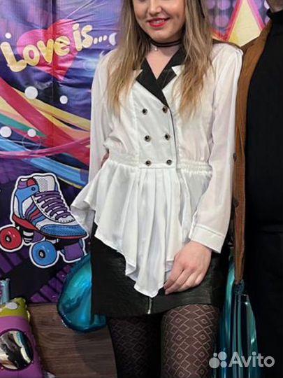 Блуза винтаж. Блузка из 90-х