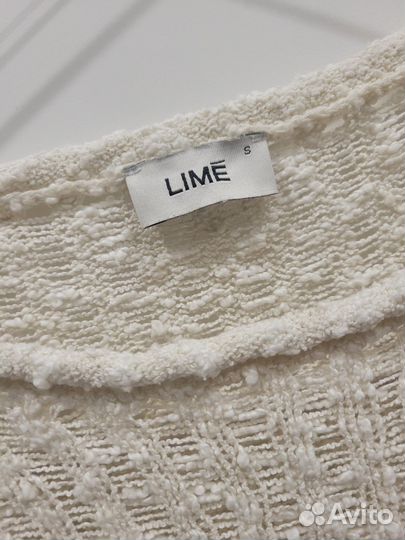 Лонгслив lime паутинка s