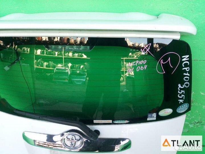 Дверь задняя toyota ractis