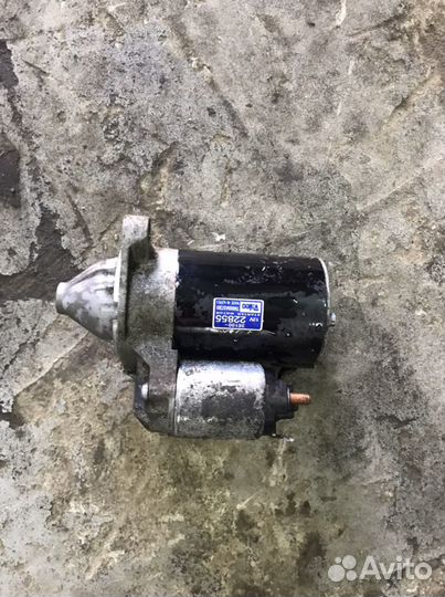 Стартер на hyundai getz accent АКПП