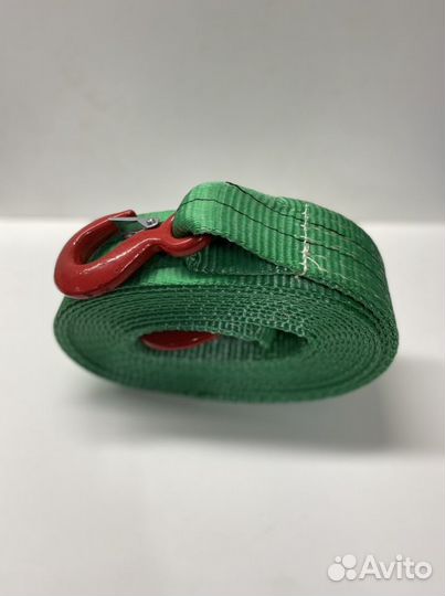 Трос буксировочный 8 т / 6 м с крюками