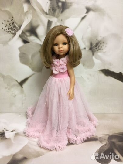 Платье для куклы Паола Райна, 32-34см