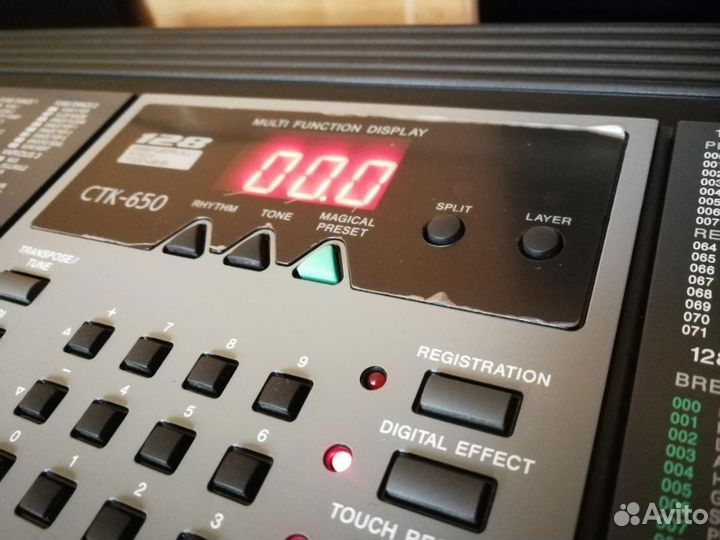 Синтезатор casio ctk 650