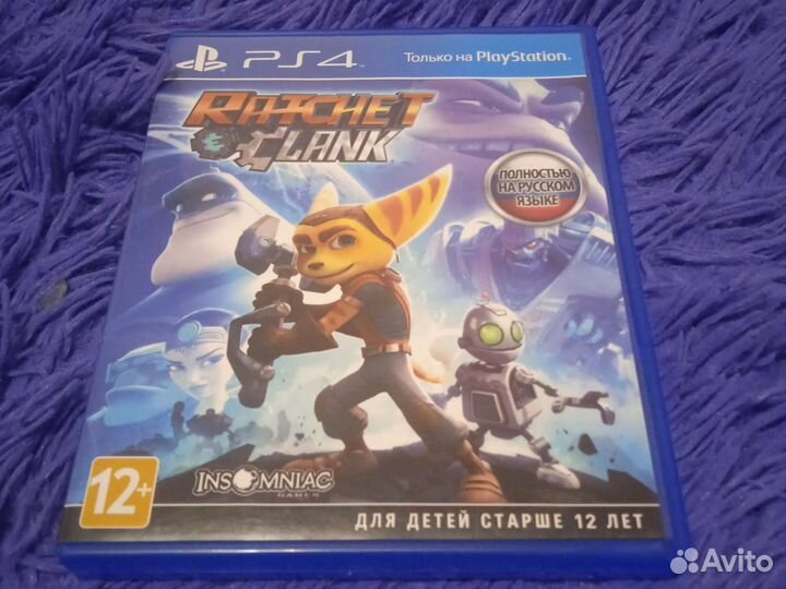 Игра для приставки ps4 Ratchet & Clank