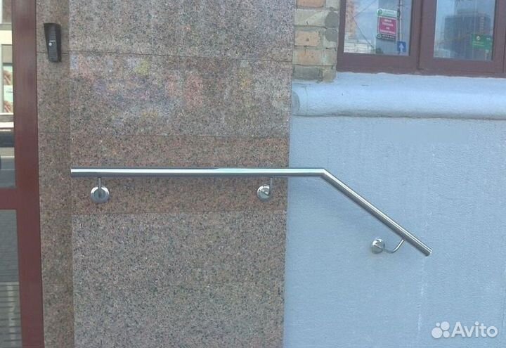 Перила из полированной нержавейки