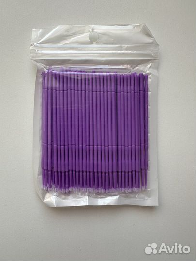 Микробраши разных цветов в мягкой упаковке