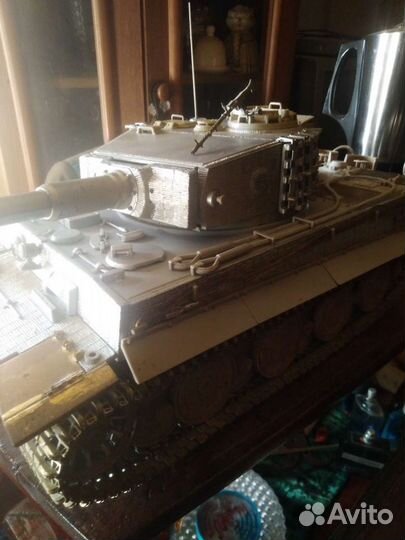 Модель, танк тигр ВОВ