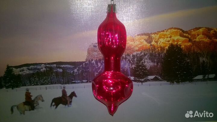 Елочные игрушки советские. Фонарь - уникальная