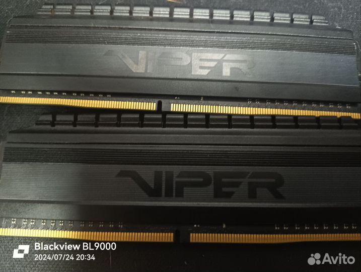 Оперативная память ddr4 16gb patriot viper4000