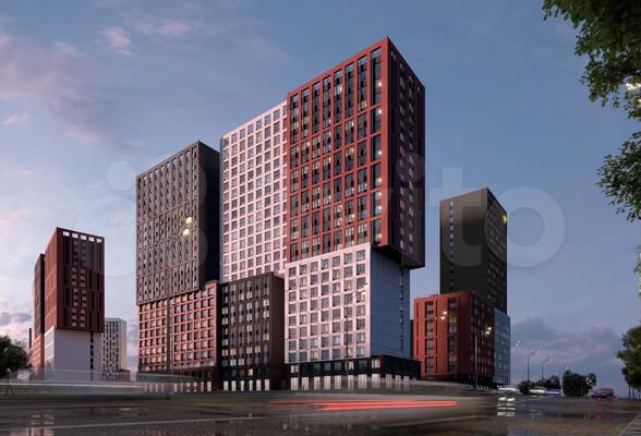 2-к. квартира, 52,8 м², 20/23 эт.