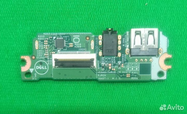 Плата расширения USB, AUX dell inspiron 15 3000