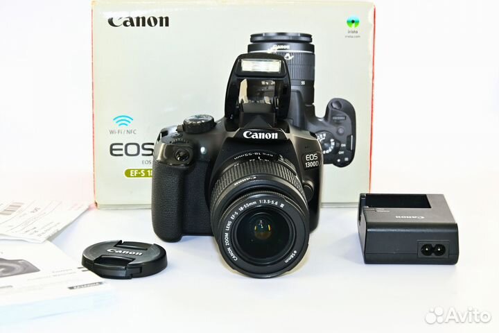 Canon EOS 1300D/T6 18.0MP зеркалка Kit 18-55