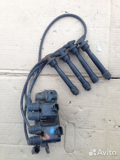 Катушка зажигания двигателя Kia Rio 2 1.4 G4EE