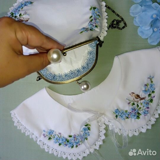Сумочка и воротник 