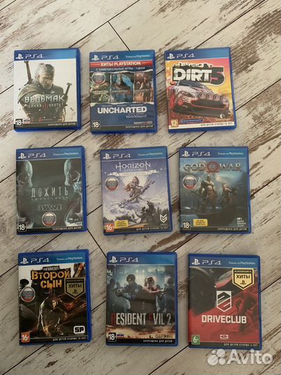 Игры на дисках для ps4 и ps5 на русском, обновлено