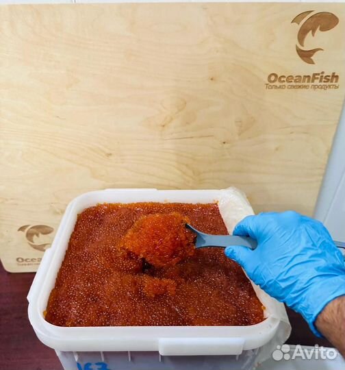 Красная икра горбуши Камчатка