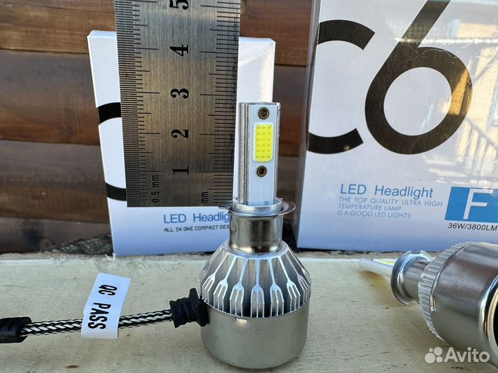 Автомобильные LED лампы H3 (C6)
