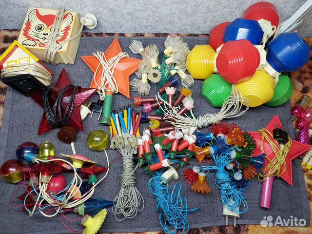 Гирлянды СССР старинные, редкие