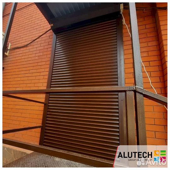 Рольставни на двери