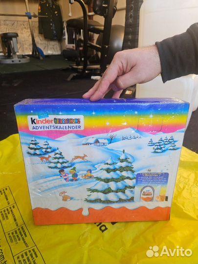 Адвент календарь киндер сюрприз 1998