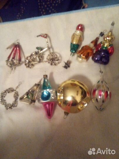 Елочные игрушки ссср,Лот24