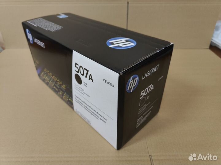 Картридж HP CE400A (507A) оригинальный