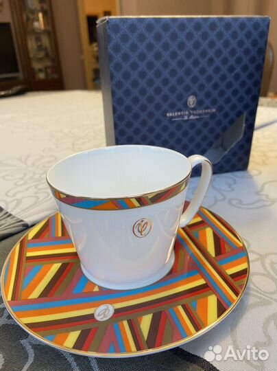 Новая Чайная пара от В. Юдашкина, фарфор