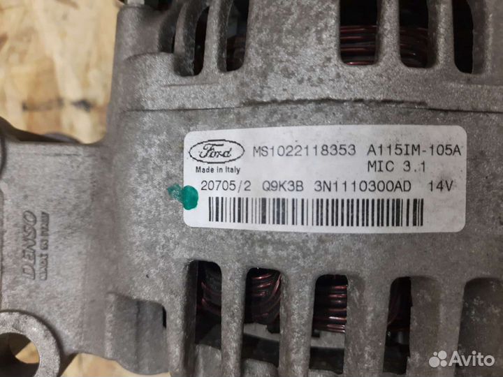 Генератор Ford Focus 2 1.6 1.4