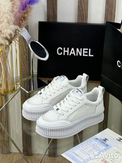 Кеды Chanel сетка premium (36-40)