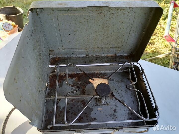 Туристическая газовая плитка. СССР