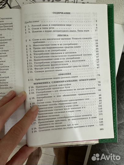 Пособие по русскому языку в старших классах