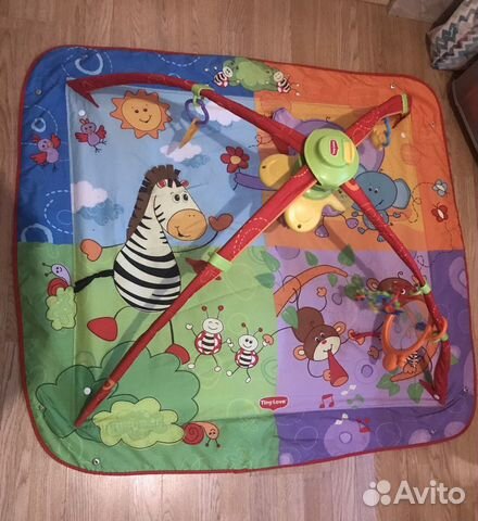 Развивающий музыкальный коврик. Игровой центр