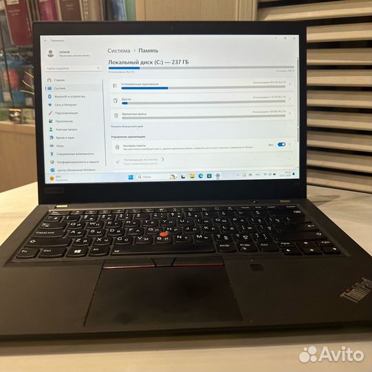 Lenovo ThinkPad T14 - 16/256GB, Core i5, Black