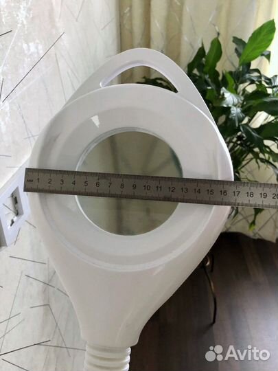 Лампа лупа напольная