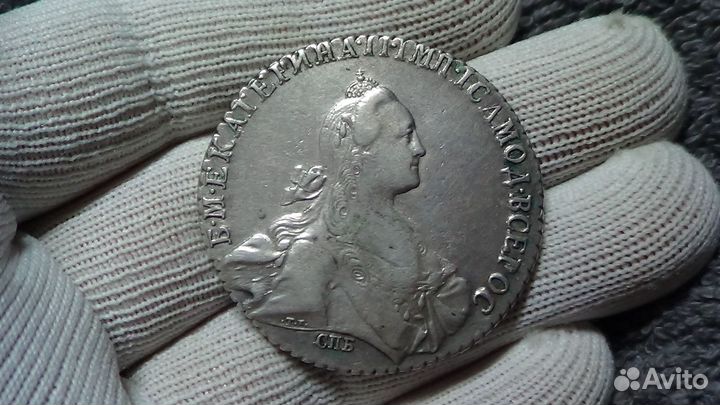 Рубль 1769 года