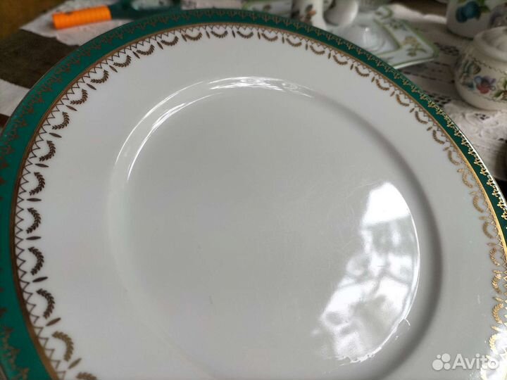 Тарелки фарфор Богемия4 шт