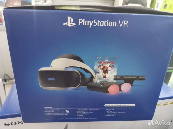 Vr шлем ps4 Ps5 VR1 VR2 новый бу