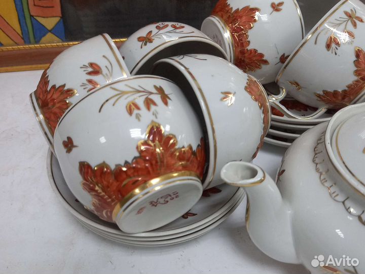 Чайный сервиз вербилки барбарис