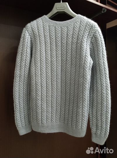 Джемпер вязаный ручной работы женский 48