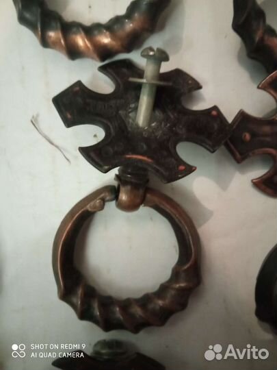 Кольцо-ручка винтаж бу