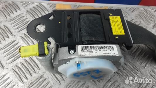 Ремень безопасности с пиропатроном сиденья передне