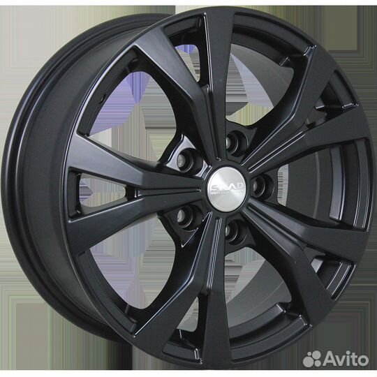 R16 5x114,3 6,5J ET45 D66,1 Скад Нагано Черный бар