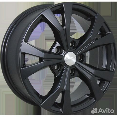 R16 5x114,3 6,5J ET45 D66,1 Скад Нагано Черный бар