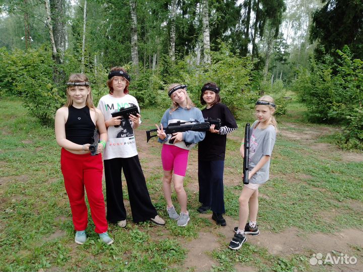 Выездной Лазертаг