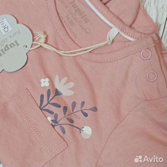 Футболка новая на девочек 74/86/92